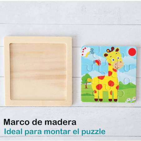 Puzzle para niños Puzzle de animales Detalles invitados bautizo - Detalles De Bautizo Para Niños
