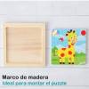 Puzzle para niños Puzzle de animales Detalles invitados bautizo - Detalles De Bautizo Para Niños