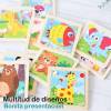 Puzzle para niños Puzzle de animales Detalles invitados bautizo - Detalles De Bautizo Para Niños