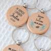 Llavero madera personalizado "Juegos" Detalle bautizo - Llaveros personalizados bautizo