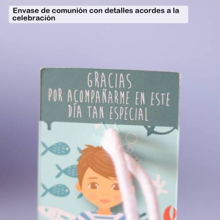 Ambientador de coche Detalle de comunión niño - Detalles de comunión originales