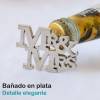 Abridor de botellas Mr&Mrs Detalles originales invitados de boda - Detalles Boda Originales
