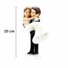 Figura tarta de boda Novia en brazos - Figuras tarta