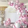Kit de arco de globos rosa 107 globos - Decoración De Comunión