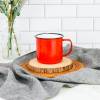 Taza de metal estilo retro Recuerdo de boda - Detalles De Boda