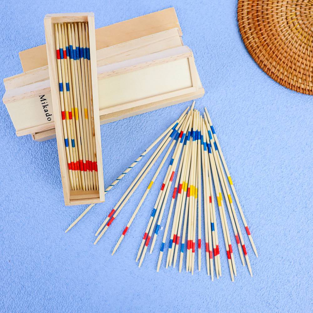 Juego mikado Juegos de madera para niños Detalles de boda - Detalles Boda Niños