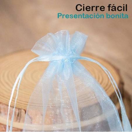 Bolsa de organza 7x8 cm - Inicio