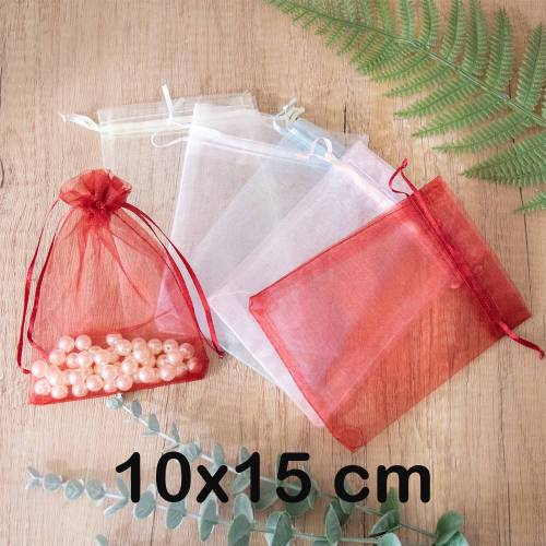 Bolsa de organza 10x15 cm - Envoltorio Regalo