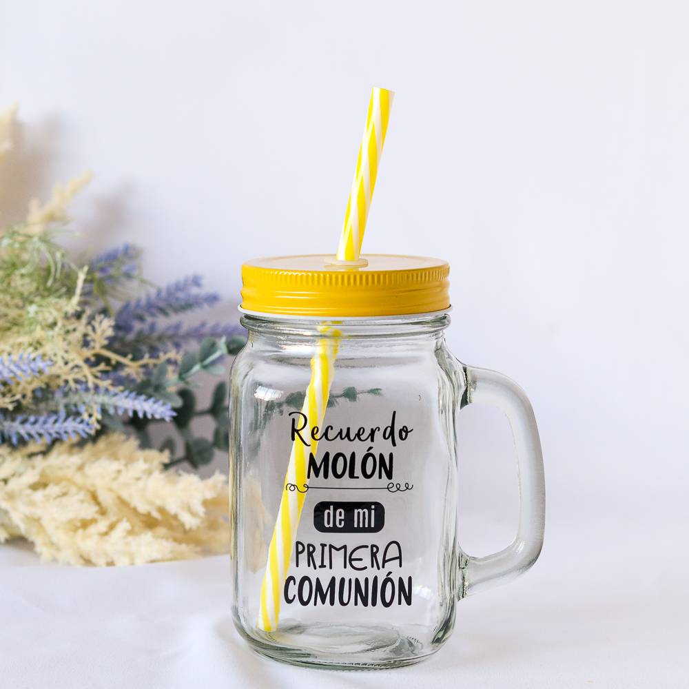 Jarra cristal Regalo de comunión "Recuerdo molón" - Inicio
