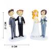 Figura tarta de boda 2 hombres - Figuras tarta