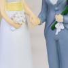 Figura tarta de boda 2 mujeres - Figuras tarta