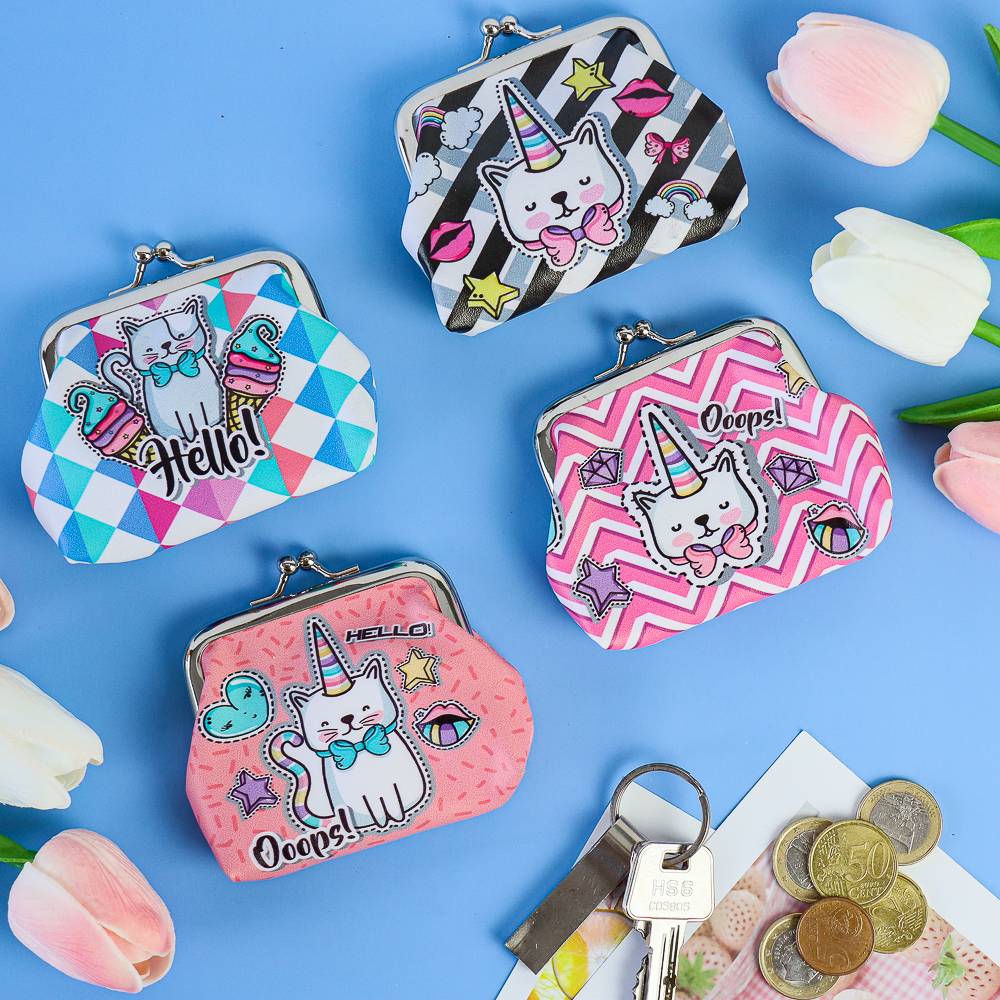 Monedero de gato Monedero pequeño Detalles para niños - Detalles Cumpleaños