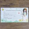 10 Invitaciones de Comunión Originales Niña Incluye Sobres - Invitaciones De Comunión