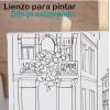 Caballete con lienzo para pintar Rotuladores Regalos para niños - Detalles Cumpleaños