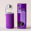 Botella de cristal con funda - Detalles De Boda