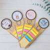 Marcapáginas personalizado de madera "Modelo Gemelas" Detalles invitados bautizo - Detalles personalizables para Bautizo