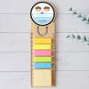 Marcapáginas personalizado de madera "Gemelos" Detalles invitados comunión - Detalles personalizables para Comunión