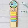 Marcapáginas personalizado de madera "Marcos" Detalles invitados comunión - Detalles personalizables para Comunión
