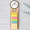 Marcapáginas personalizado de madera "Modelo Ocaso" Detalles invitados boda - Detalles personalizables para Boda