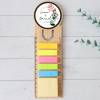 Marcapáginas personalizado de madera "Modelo Amor" Detalles invitados boda - Detalles personalizables para Boda