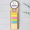 Marcapáginas personalizado de madera "Modelo Kilig" Detalles invitados boda - Detalles personalizables para Boda