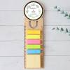Marcapáginas personalizado de madera "Modelo Sun" Detalles invitados boda - Detalles personalizables para Boda