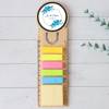 Marcapáginas personalizado de madera "Modelo Azul" Detalles invitados boda - Detalles personalizables para Boda