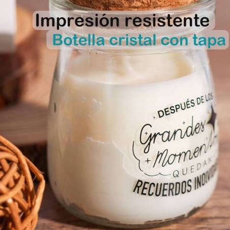 Velas con frases Detalles para invitados boda - Inicio
