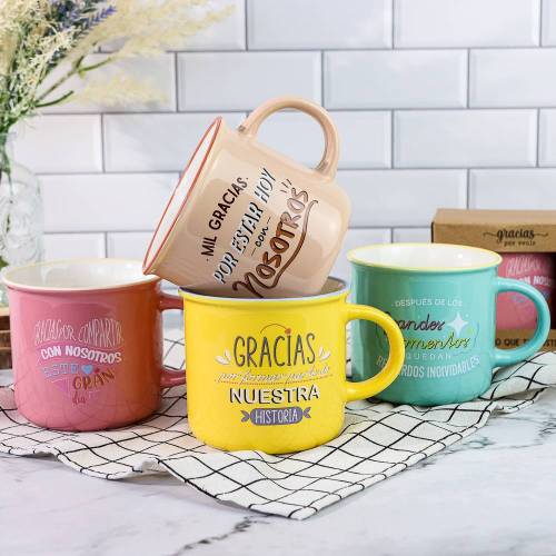 Tazas con frases orignales Detalles invitados boda - Inicio