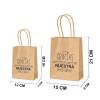 Bolsas con frases Bolsas kraft con frases Detalles invitados de bautizo - Detalles bautizo unisex