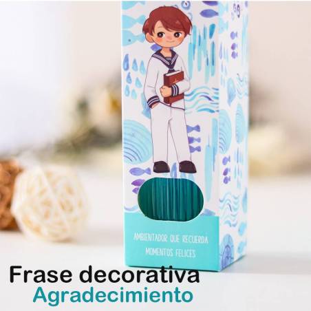 Ambientador mikado comunión niño Detalles de comunión - Detalles comunión unisex