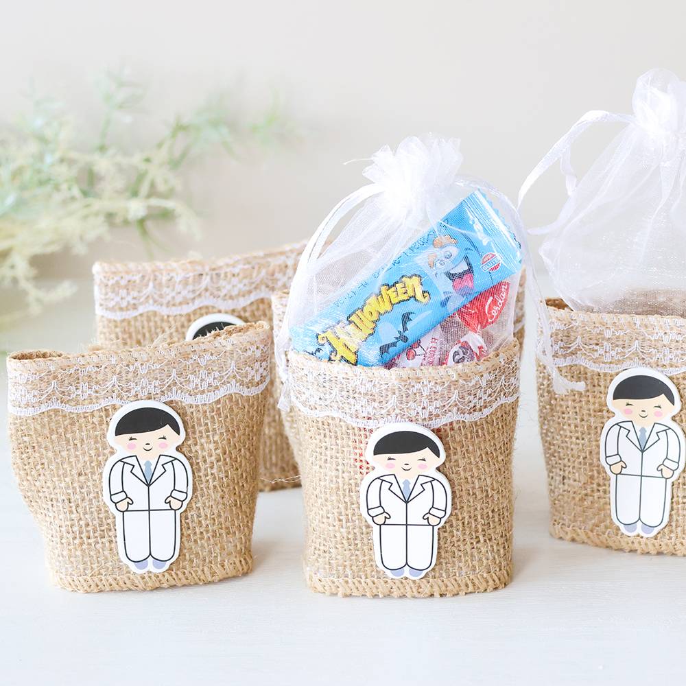 Bolsa para detalles Comunión niño Detalles para invitados de comunión - Envoltorio Regalo de comunión