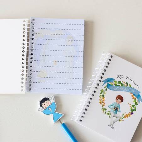 Libreta de comunión "Orla niño" Detalles para invitados de comunión - Detalles para comunión económicos