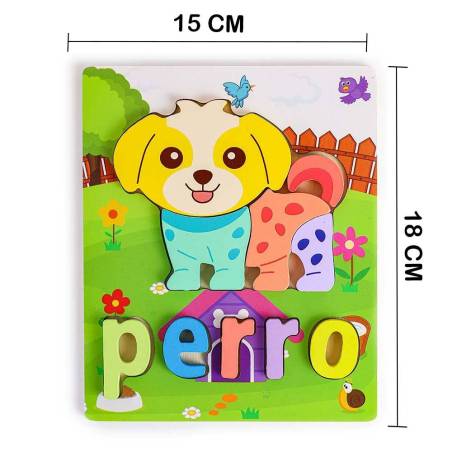 Puzzle para niños, Puzzle 3D de madera, Juegos para niños, Detalles de bautizo - Detalles De Bautizo Para Niños