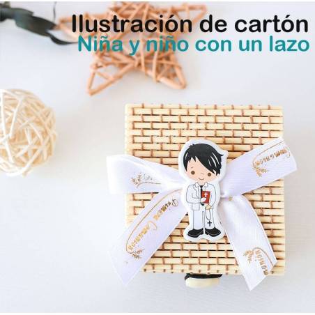 Caja para detalles comunión niña Caja para regalos comunión - Envoltorio Regalo de comunión