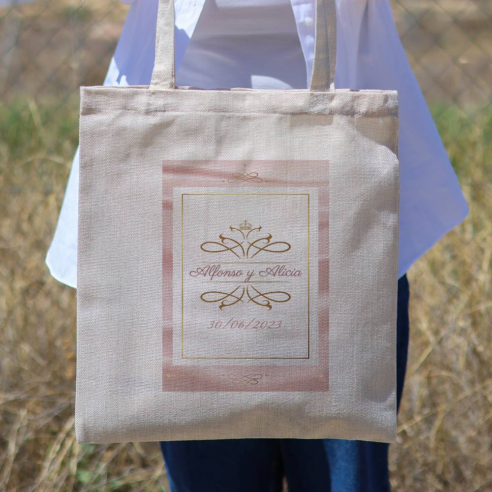 Bolsa de tela personalizada Boda "Encanto" Detalles de boda - Detalles personalizables para Boda
