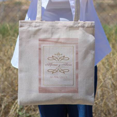 Bolsa de tela personalizada Boda "Encanto" Detalles de boda - Detalles personalizables para Boda