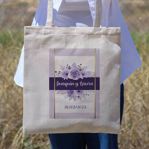 Bolsa de tela personalizada Boda "Milagro" Detalles de boda - Detalles personalizables para Boda