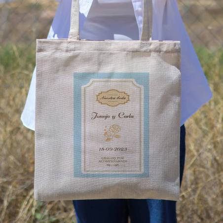 Bolsa de tela personalizada Boda "Renacimiento" Detalles de boda - Detalles personalizables para Boda
