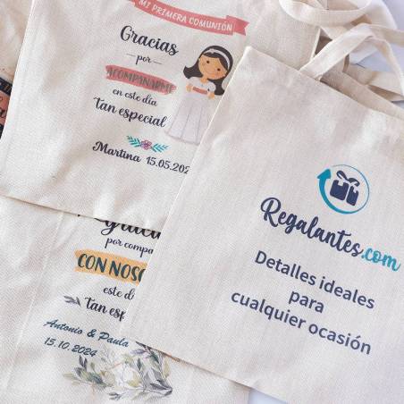 Bolsa de tela personalizada Boda "Retro" Detalles de boda - Detalles personalizables para Boda