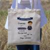 Bolsa de tela personalizada Comunión "Muñeco" Detalles de comunión - Detalles personalizables para Comunión