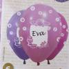 1 paquete Set 6 globos de comunión de niña - Accesorios