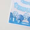 Guirnalda de globos de cumpleaños de niño azul - Decoración Cumpleaños