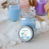 Vela personalizada en jarrita "Modelo bautizo Dulces sueños" Detalles personalizados bautizo - Velas personalizadas bautizo