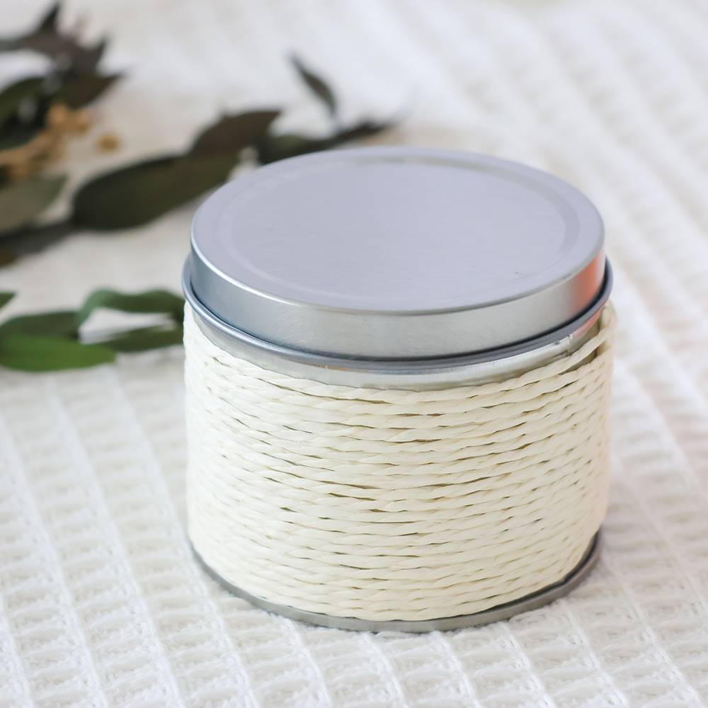 Vela aromática con caja de regalo Detalles para invitados de boda - Detalles De Boda