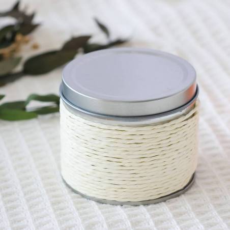 Vela aromática con caja de regalo Detalles para invitados de boda - Detalles De Boda