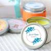 Vela personalizada aromática "Azul" detalles boda - Velas personalizadas boda
