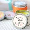 Vela personalizada boda aromática "Juntos" detalles boda - Velas personalizadas boda