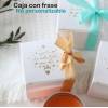Vela personalizada aromática "Luisa" detalles comunión - Velas personalizadas comunión