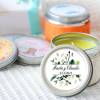 Vela personalizada aromática "Nature" detalles boda - Velas personalizadas boda